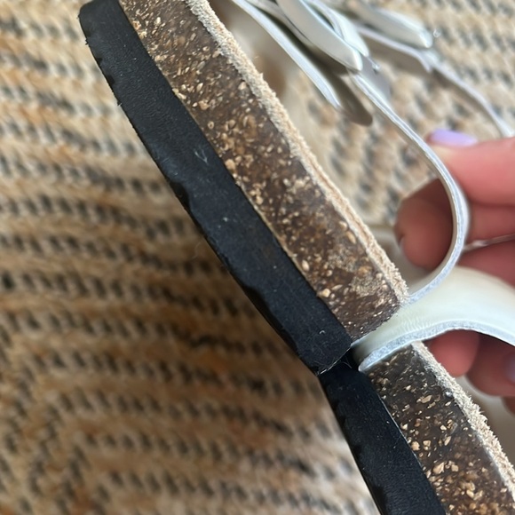 Napa Leather Double Buckle Slide - size 9 - Picture 7 of 7